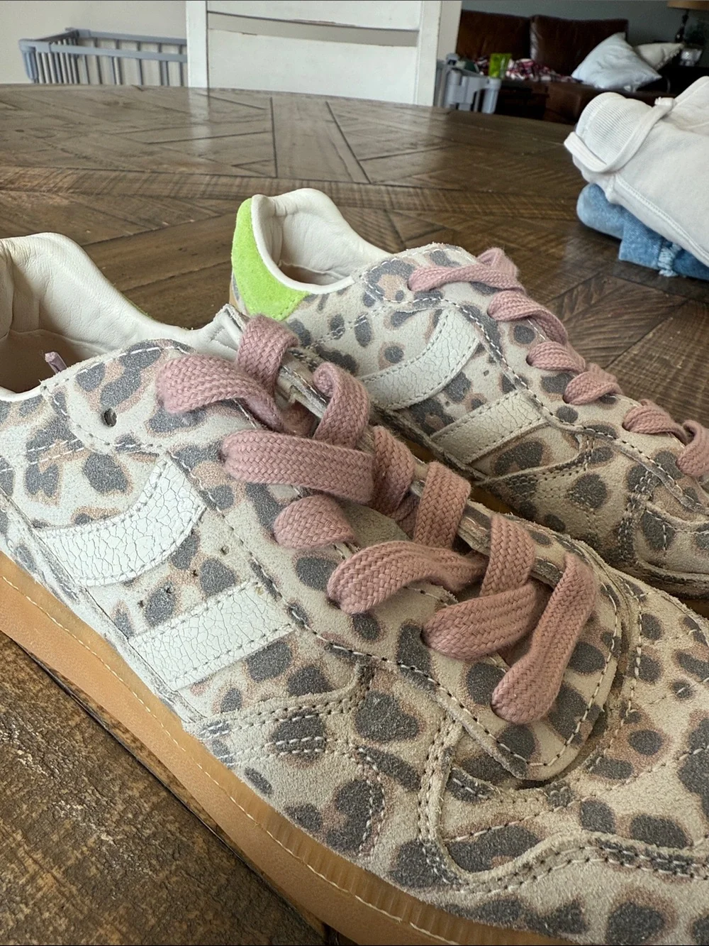 Coolway Goal Leopardo sneakers, sz 8